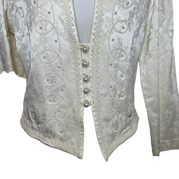 Nah Nah Collections by Jonathan Tait Vintage Dress Outfit Jacket Size 14 - Picture 5 of 13